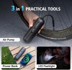 CYCPLUS 150PSI Portable Air Compressor for Bikes