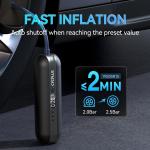 CYCPLUS 150PSI Portable Air Compressor for Bikes