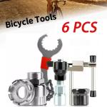 6-Piece Bike Repair Tool Kit with Chain Cutter