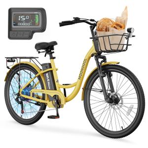MOONCOOL 700W Peak Electric City Cruiser Ebike