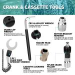 31-Piece Bike Repair Tool Kit with Storage Box