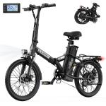 20" Electric Folding Bike 750W 48V Commuter