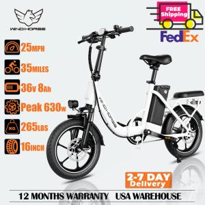 Peak 630W Folding Electric Bike with Suspension