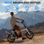 Folding Electric Bike 35 Miles Range 20MPH