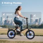 20" Electric Folding Bike 750W 48V Commuter