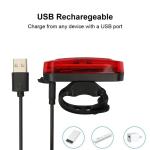 USB Rechargeable LED Bike Tail Light