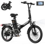 20" Electric Folding Bike 750W 48V Commuter