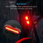 USB Rechargeable LED Bike Tail Light
