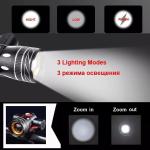 USB Rechargeable LED Bike Light Set
