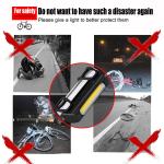 USB Rechargeable LED Bike Tail Light