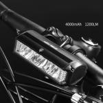 1400LM USB Rechargeable Waterproof Bike Headlight