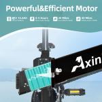 850W Folding Electric Bike for Adults - Blue