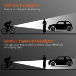 1400LM USB Rechargeable Waterproof Bike Headlight