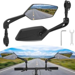 2-Pack Bike Mirrors for MTB and Road Handlebars