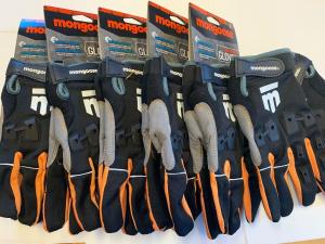 6-Pack Mongoose L/XL Full Finger Cycling Gloves
