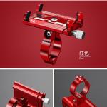 360° Aluminum Bike Phone Holder for Handlebar