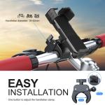 Universal Bike Phone Mount for Handlebars