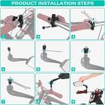 2-Pack Bike Mirrors for MTB and Road Handlebars