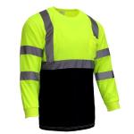XIAKE RT003 Men's Reflective Safety T-Shirt, Yellow