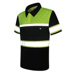 HoliSecure Men's High-Visibility Reflective Polo Shirt