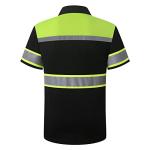 HoliSecure Men's High-Visibility Reflective Polo Shirt