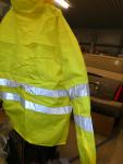 4XL Hi-Vis Safety Gear Set: Jacket, Hood, Pants, Tee