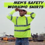 Amylove 4 Pack Reflective Safety Hooded T-Shirts