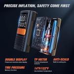 Rechargeable 150PSI Air Pump with Digital Gauge