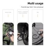 High Pressure 300 PSI Bicycle Shock Pump