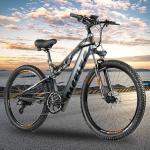 27.5" Mountain Electric Bike 1000W Full Suspension