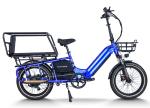 750W Electric Cargo Bike with Shimano 7-Speed