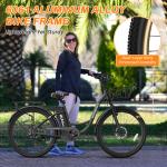MOPHOTO 26" 700W 7-Speed Adult Electric Bike
