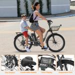 MOPHOTO 26" 700W 7-Speed Adult Electric Bike