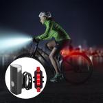 USB Rechargeable LED Bicycle Headlight and Taillight Set