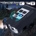 USB Rechargeable Waterproof LED Bicycle Headlight