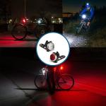 USB Rechargeable LED Bike Light Set 900000LM