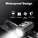 USB Rechargeable Waterproof LED Bicycle Headlight