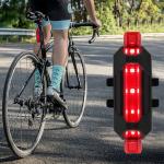 USB Rechargeable LED Bicycle Headlight and Taillight Set