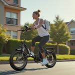 Paselec 20" Folding Fat Tire Electric Bike