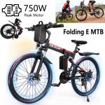 VARUN 26" Folding E-Bike for Adults 750W
