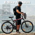 VARUN 26" Folding E-Bike for Adults 750W