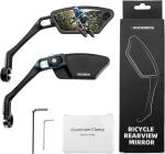 ROCKBROS 2-Pack Bike Mirrors for Safe Riding