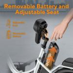 500W 48V Folding Fat Tire Electric Bike