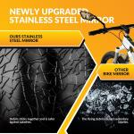 ROCKBROS 2-Pack Bike Mirrors for Safe Riding