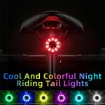 ROCKBROS USB Rechargeable Colorful Bike Taillight