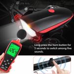 Rechargeable USB LED Bike Headlight and Taillight Set