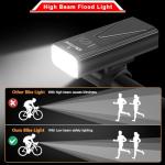 EBUYFIRE USB Rechargeable Super Bright Bike Lights
