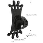 Silicone Bike Phone Mount - Hands-Free & Rotatable