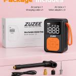 ZUZEE Mini Bike Pump 150 PSI with Gauge
