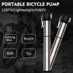 Portable Mini Bike Pump - 120PSI Tire Inflator